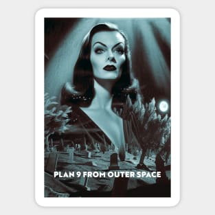 Plan 9 from Outer Space 1959 Sticker